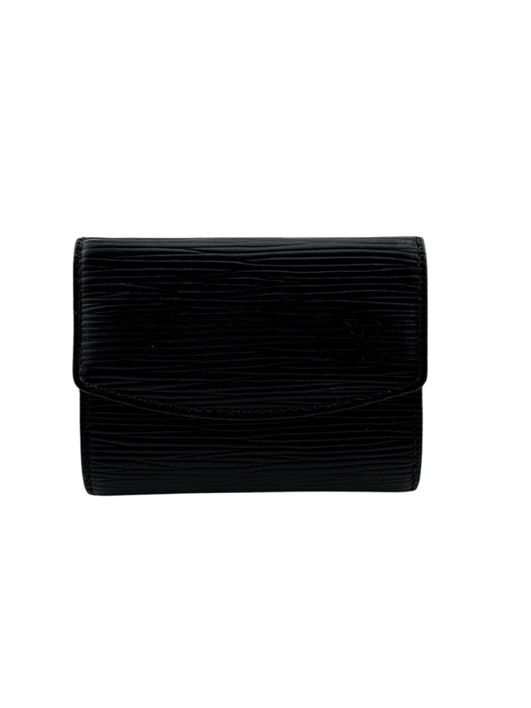 Louis Vuitton Wallet Mini Vintage Logo Card Slot Coin Purse Porte-Monnaie